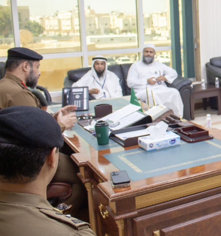 Discussion session at Madinah Forensic Investigation Department